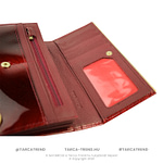 Moretti brifkó pénztárca pillangó piros bőr RFID ACE0807 tarca-trend.hu